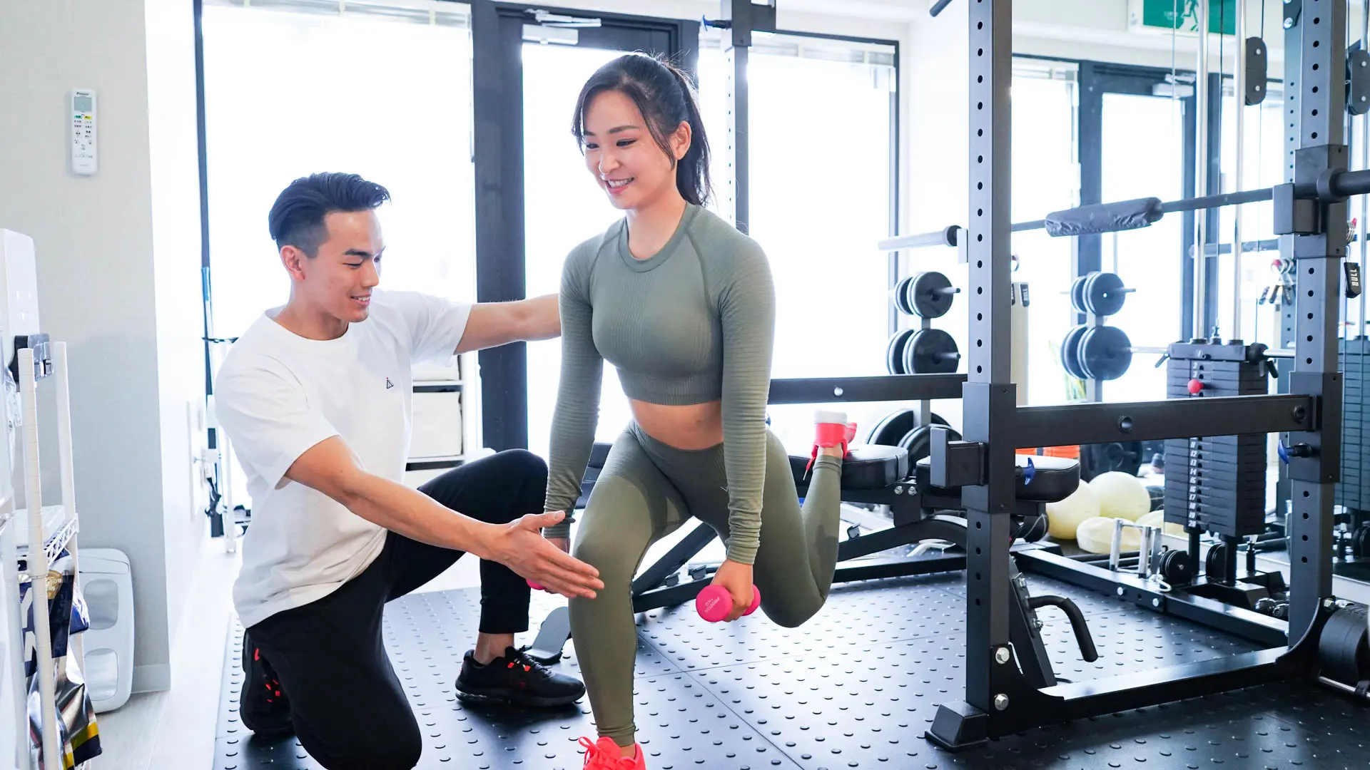 かたぎり塾赤羽店のジム内画像