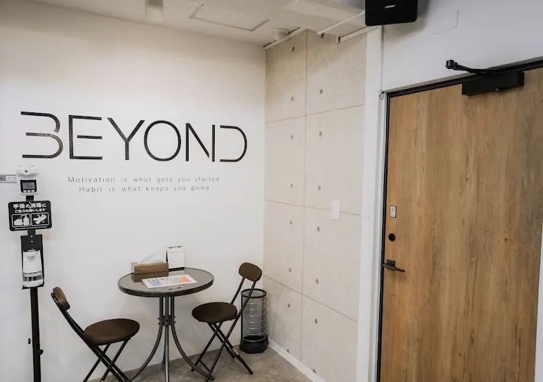 BEYOND 銀座店のジム内の様子