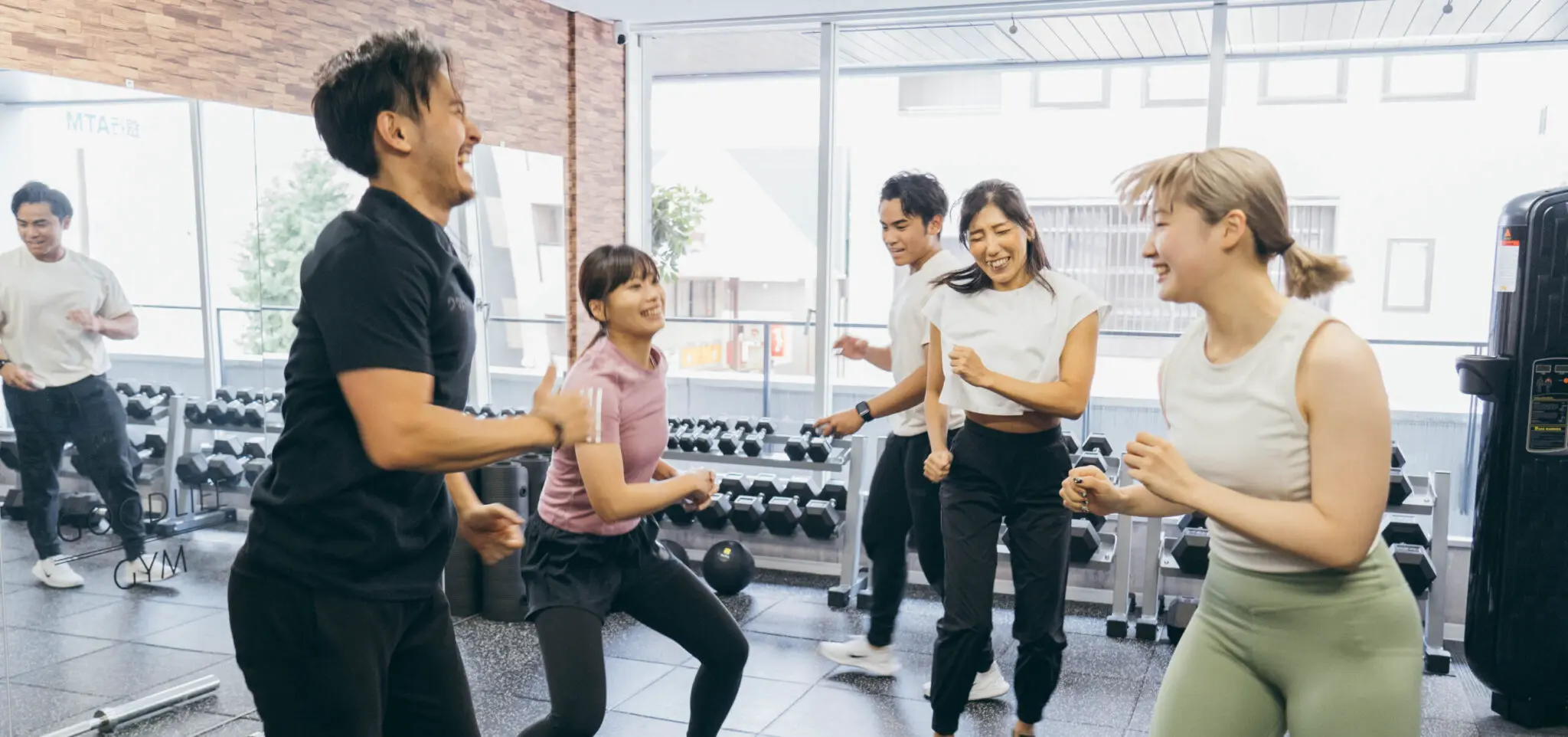 グッドライフジム（GOODLIFEGYM）瑞江店のトレーニングの様子