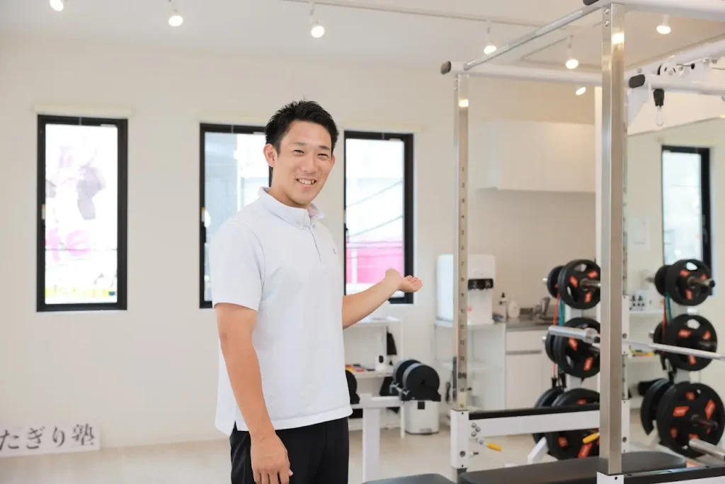 かたぎり塾清瀬店のパーソナルトレーニングの様子