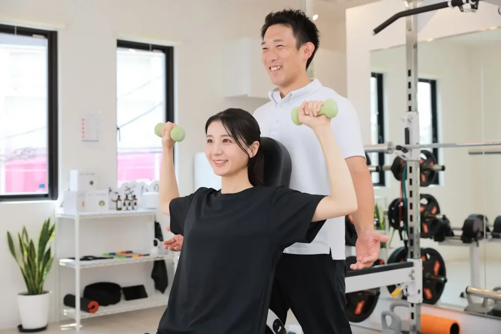 かたぎり塾清瀬店のパーソナルトレーニングの様子