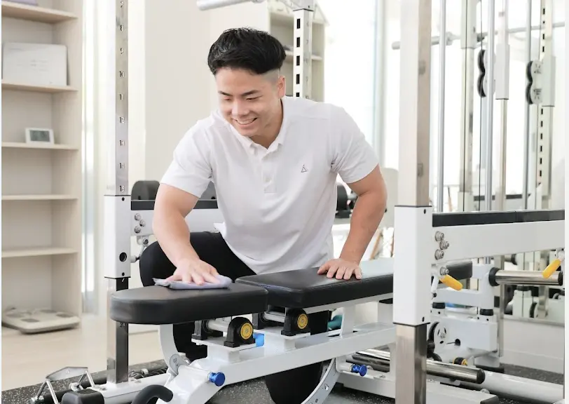 かたぎり塾多摩センター店トレーニング風景