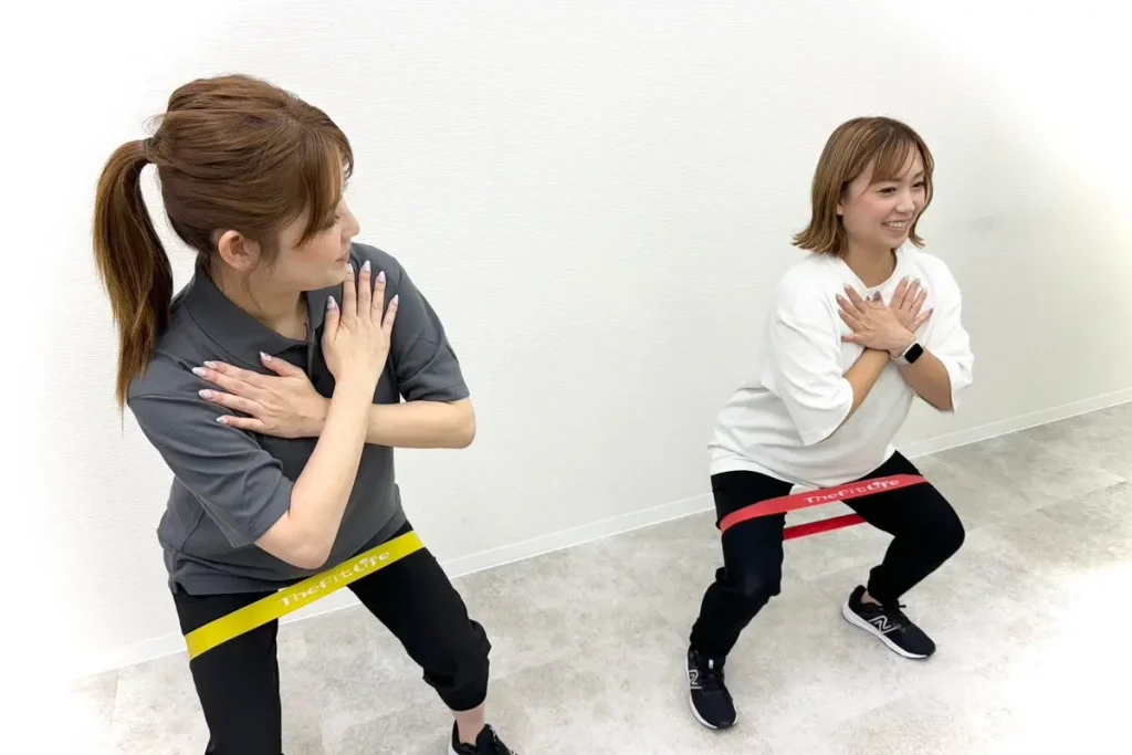 パールジム篠崎店トレーニング風景