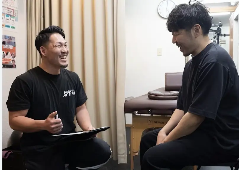 STH曳舟店トレーニング風景