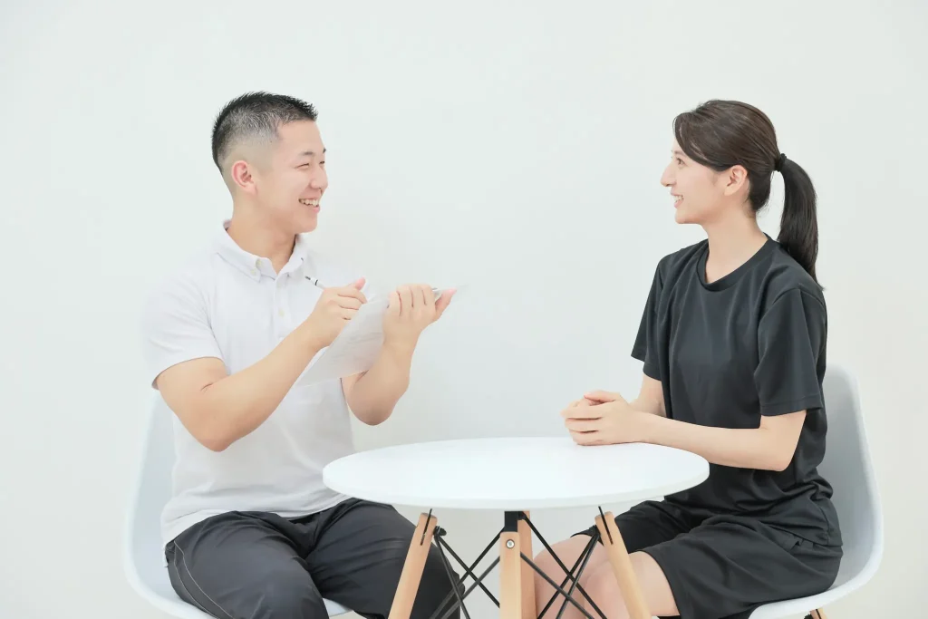 パーソナルジム かたぎり塾のトレーニング風景