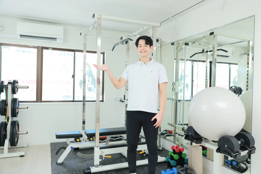 パーソナルジム かたぎり塾 中野富士見町店 のトレーニング風景