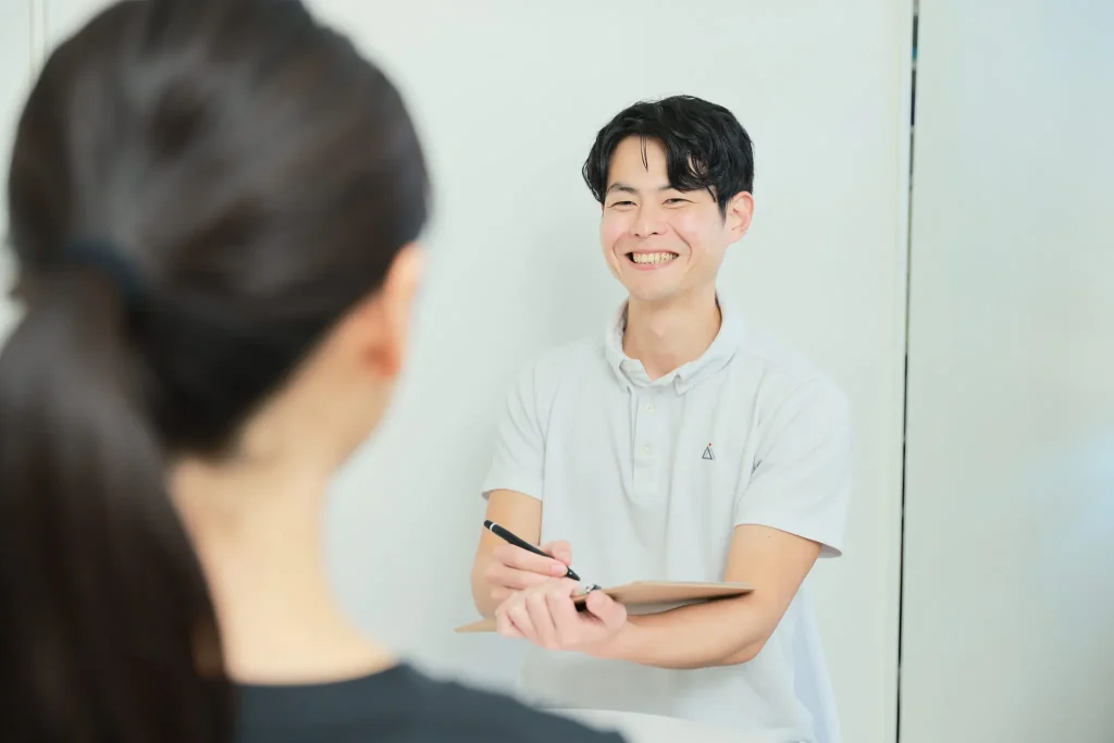 パーソナルジム かたぎり塾 八幡山店のトレーニング風景