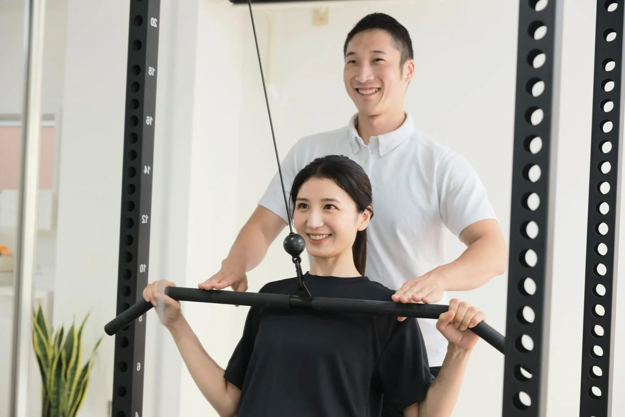 パーソナルジム かたぎり塾 武蔵関店のトレーニング風景