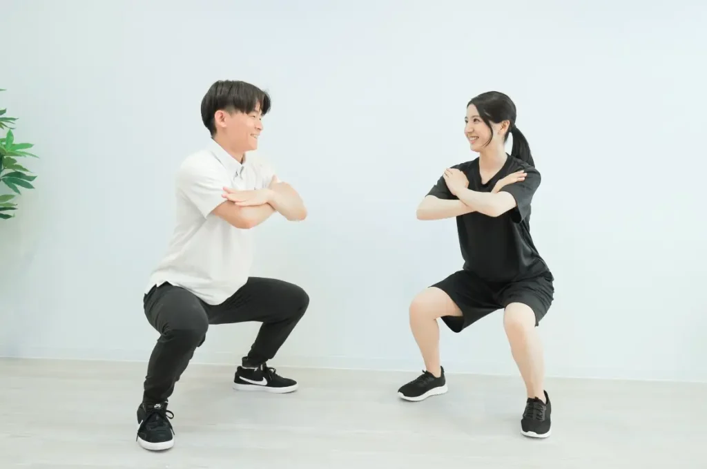 パーソナルジム かたぎり塾 糀谷店のトレーニング風景