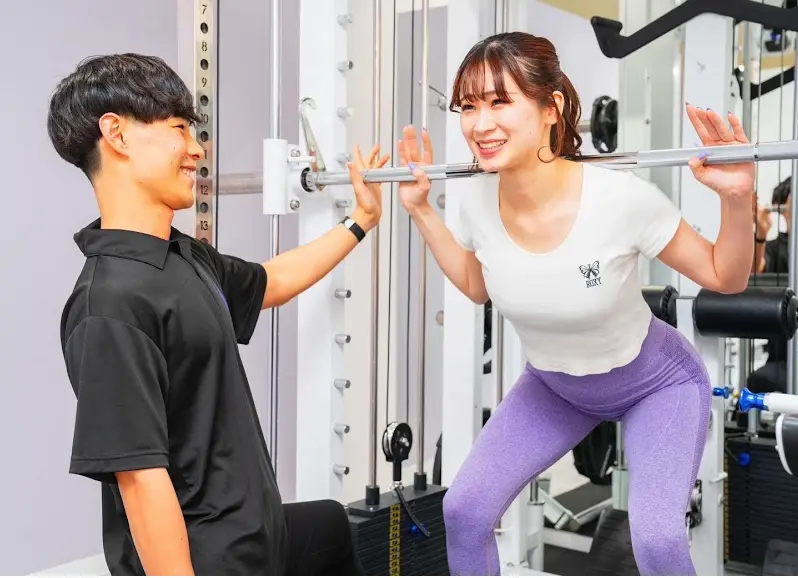 パーソナルジムPERSONAL TRAINING STUDIO U 武蔵関店のトレーニング風景