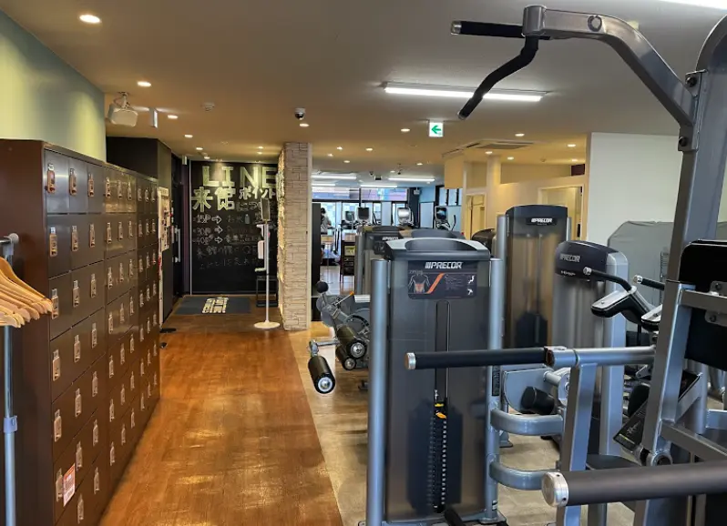 フィットネスジム エニタイムフィットネス 武蔵関店のジム内風景