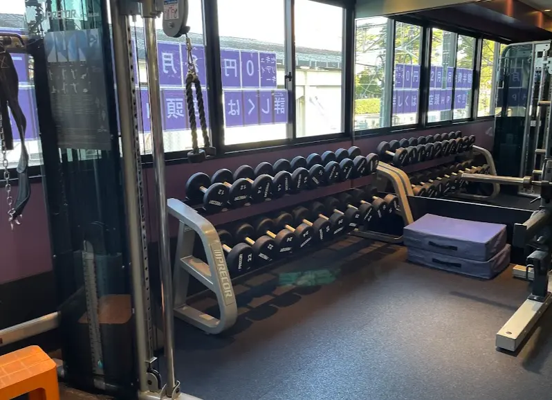 フィットネスジム エニタイムフィットネス 武蔵関店のジム内風景