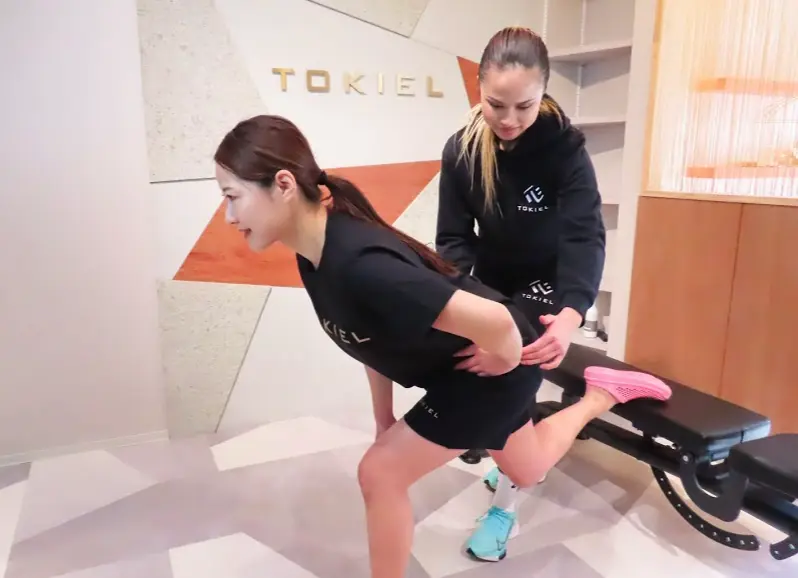 パーソナルジム TOKIEL 吾妻橋店のトレーニング風景