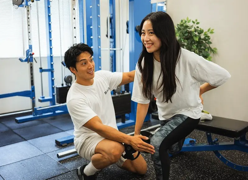 パーソナルジム BLAST 吾妻橋店のトレーニング風景