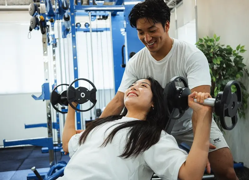 パーソナルジム BLAST 吾妻橋店のトレーニング風景