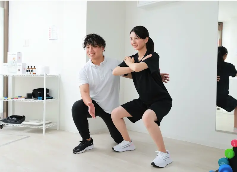 パーソナルジム かたぎり塾 西巣鴨店のトレーニング風景