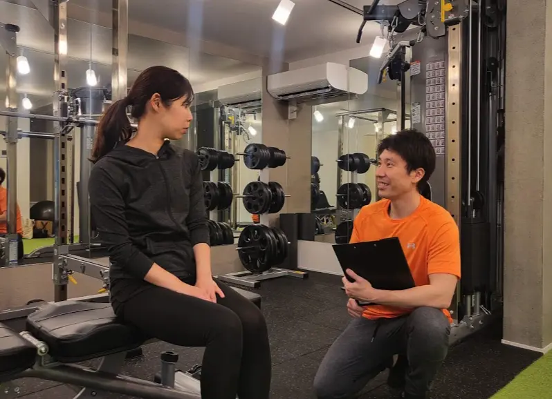 パーソナルジム ASIS 西巣鴨のトレーニング風景