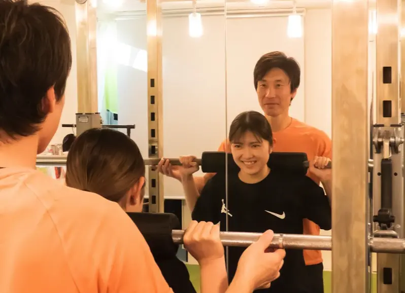 パーソナルジム ASIS 西巣鴨のトレーニング風景