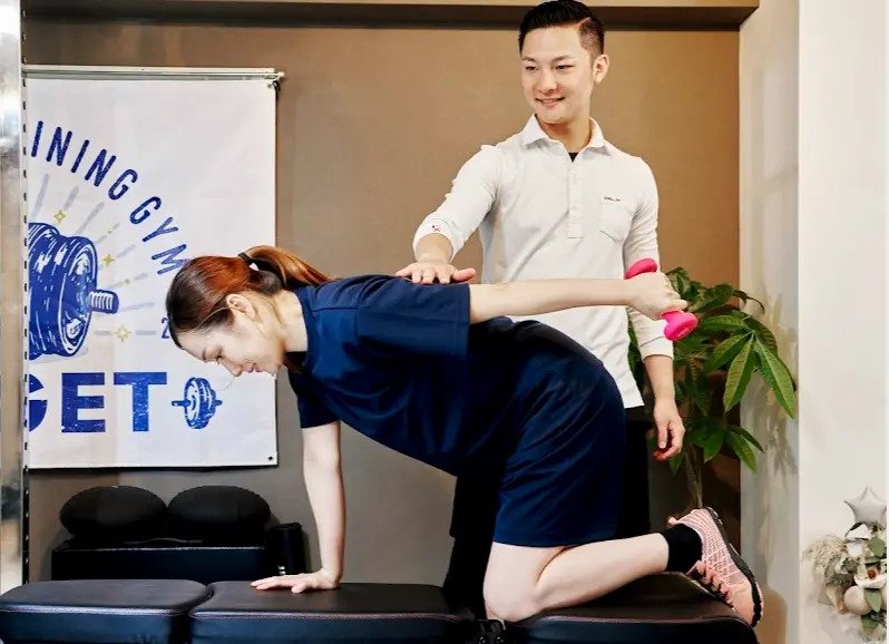 パーソナルジム Target 光が丘のトレーニング風景