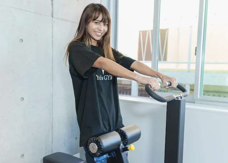 パーソナルジム Yu'sGYM 井の頭公園のトレーニング風景