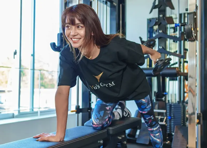 パーソナルジム Yu'sGYM 井の頭公園のトレーニング風景