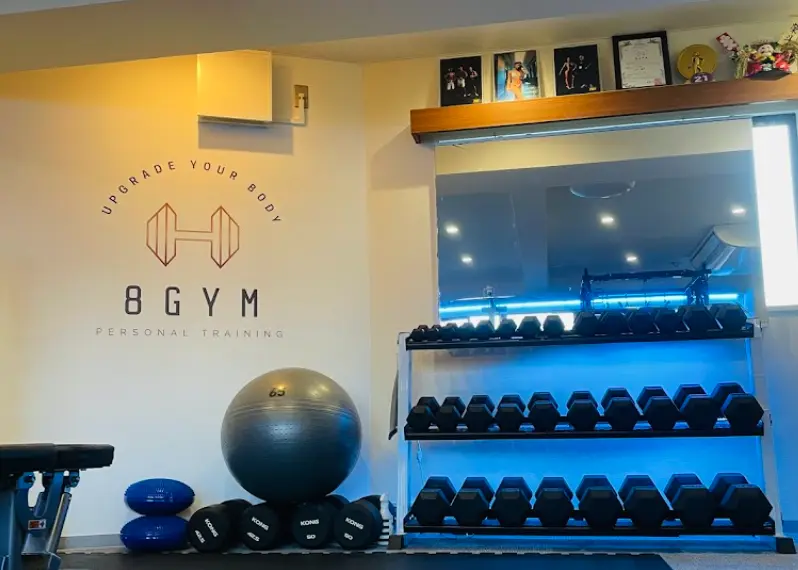 パーソナルジム 8GYM 西麻布のジム内風景