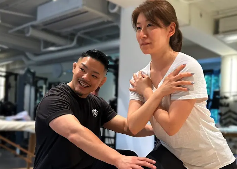 パーソナルジム HASH BUFF 西麻布店のトレーニング風景