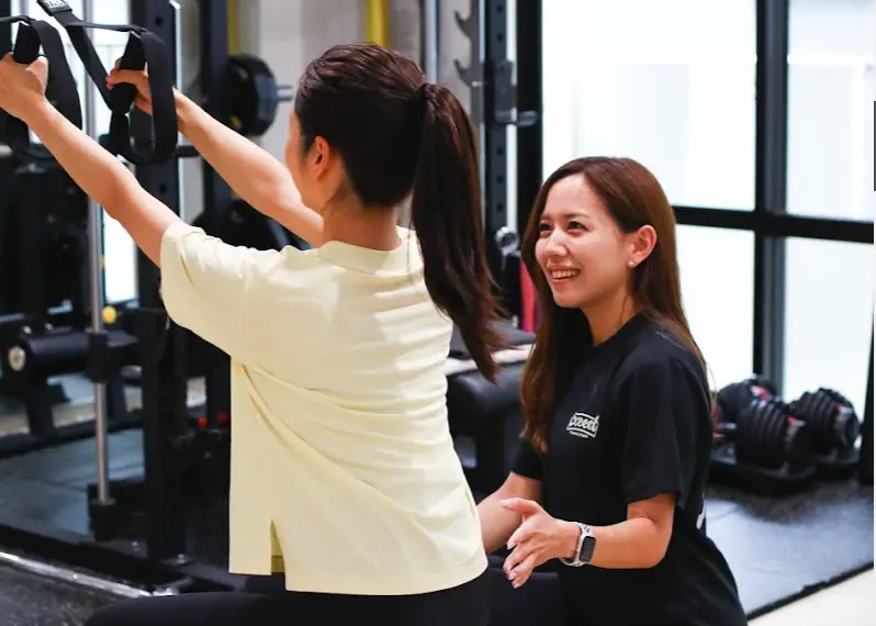 パーソナルジム EXEED 西新井店のトレーニング風景